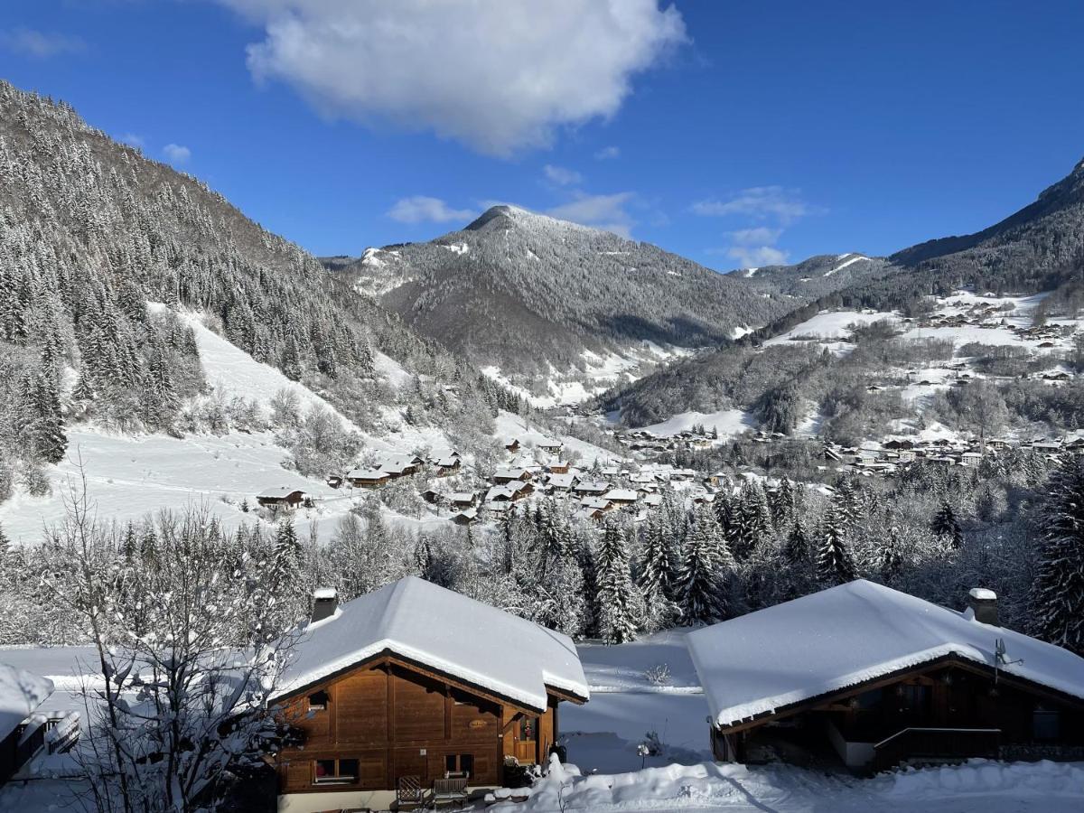 Magnifique Vue - Pistes 1 Min - Parking Possible A L'Exterieur De La Residence Saint-Jean-dʼAulps Esterno foto